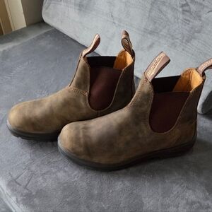 Blundstone Boots Classic 585 Rustic Brown Men's Size 6.5 AU / 7.5 US